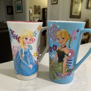 Disney Frozen Anna & Elsa Tall Mugs